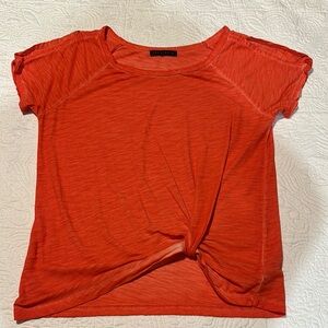 Women's Orange Top Sz M